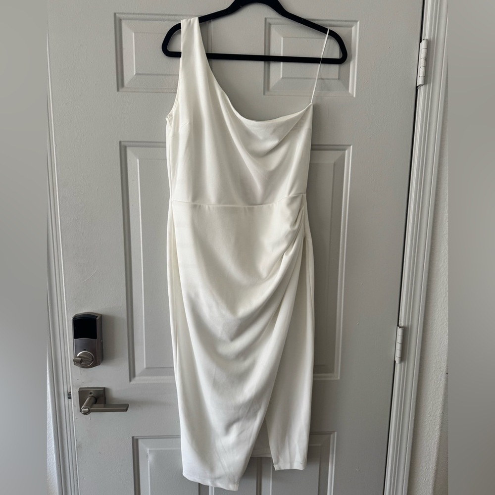 Kittenish One Shoulder Dress